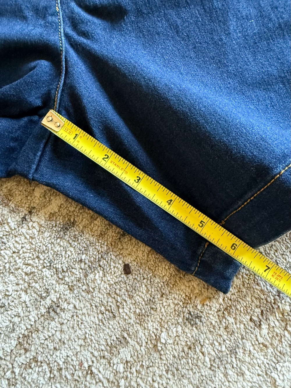 Hybrid & company Navy Blue Women's Shorts with Front Pockets - Picture 4 of 7